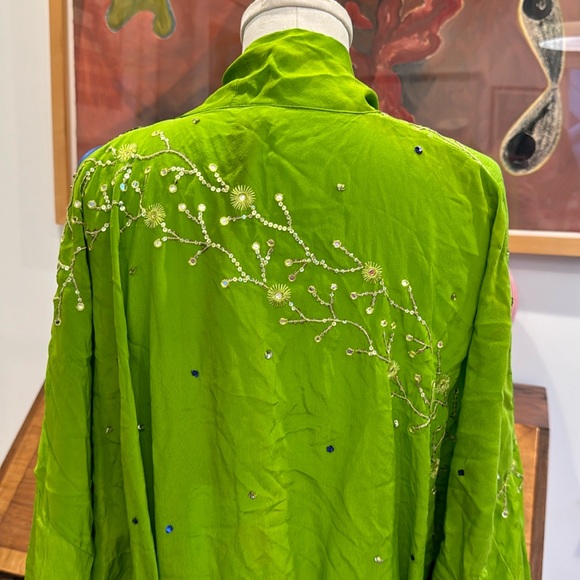 Sun Child Silk Jacket with Belt - Picture 7 of 8